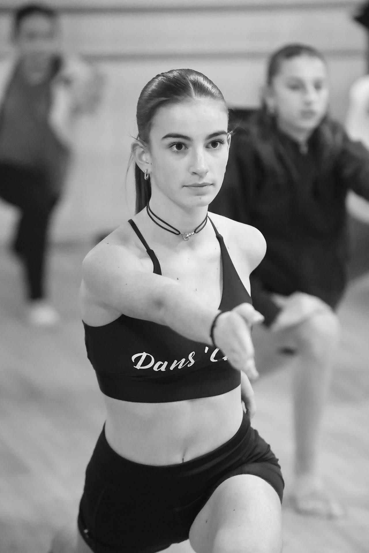 Photo de danseuse lors d'un cours
